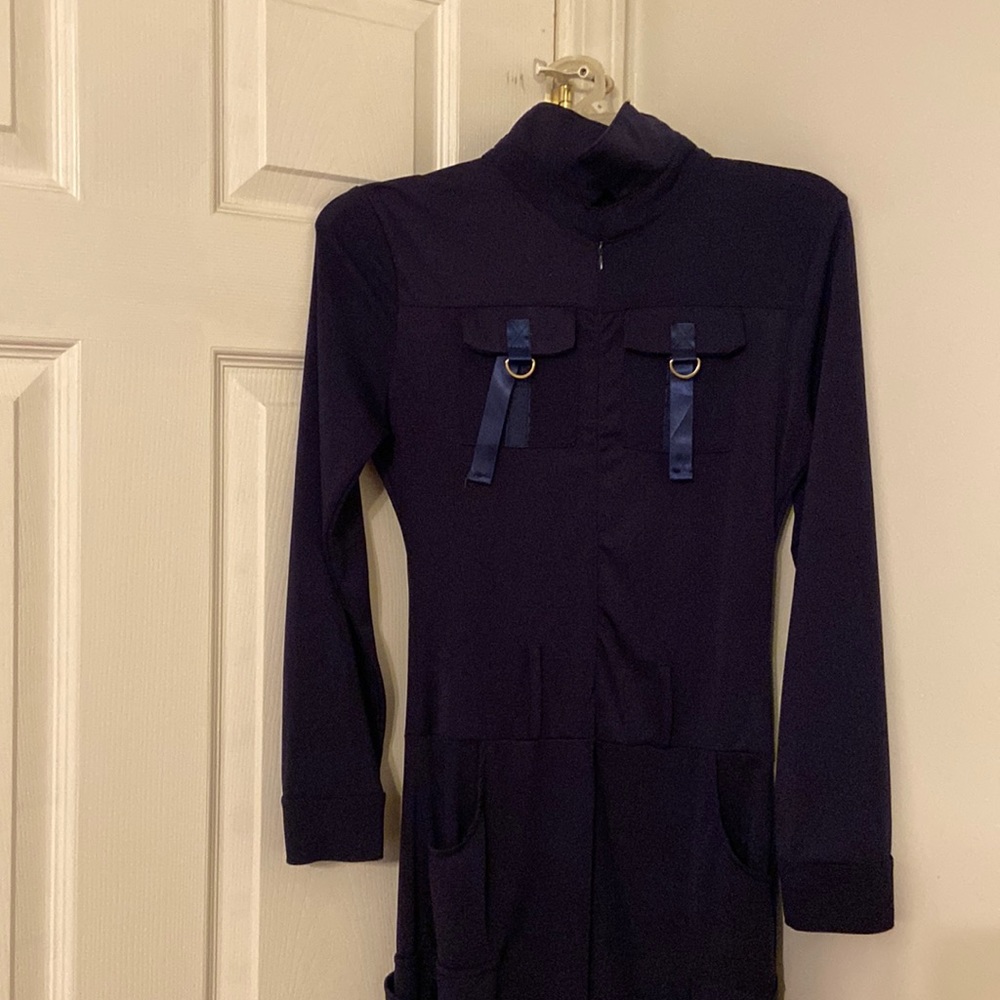 Blue romper